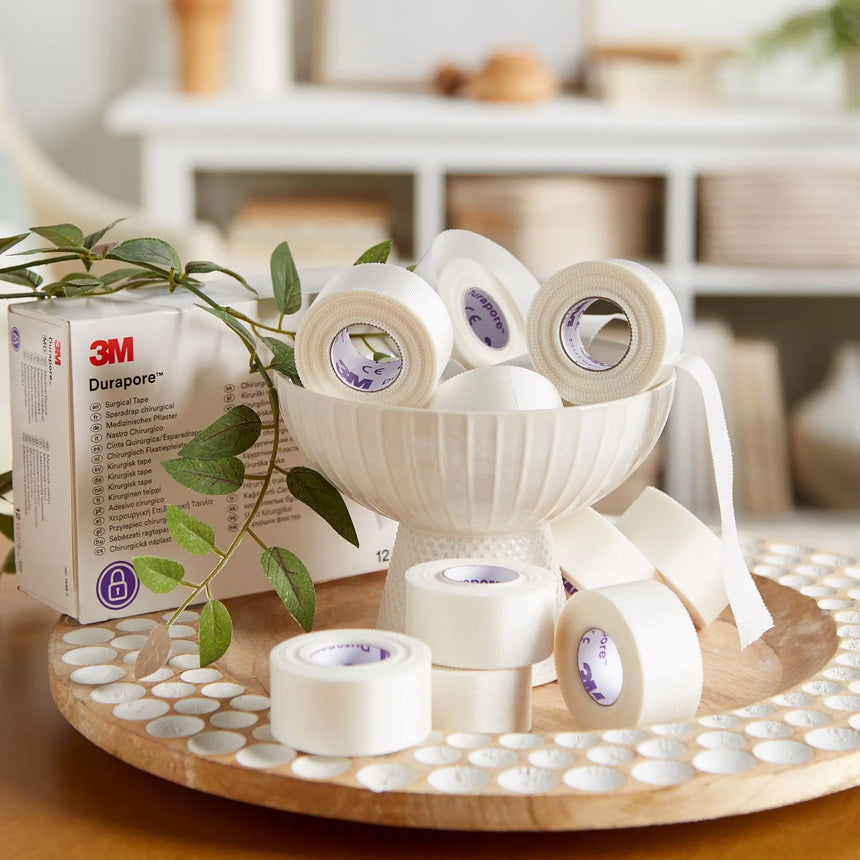 3M™ Durapore™ Silk-Like Cloth Medical Tape,1 Inch x 10 Yard 3M™ Durapore™