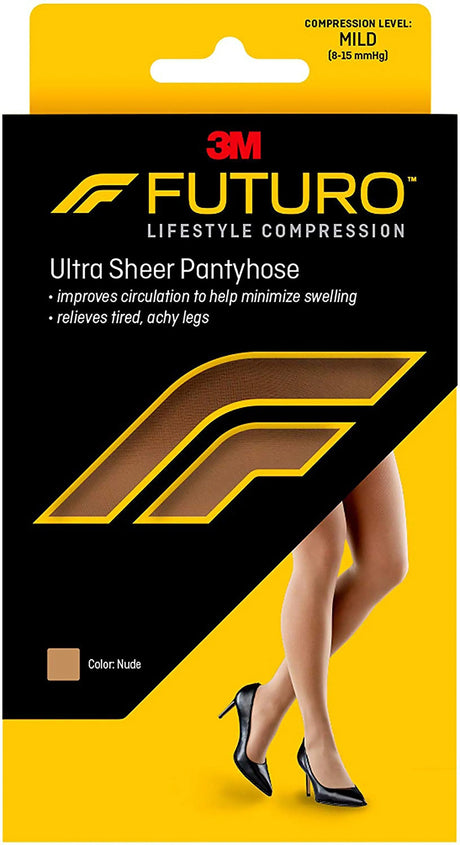 3M™ Futuro™ Energizing Ultra Sheer Pantyhose, Nude, Medium 3M™ Futuro™ Energizing