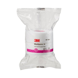 3M™ Medipore™ H Cloth Medical Tape, 1 Inch x 10 Yard, White 3M™ Medipore™ H