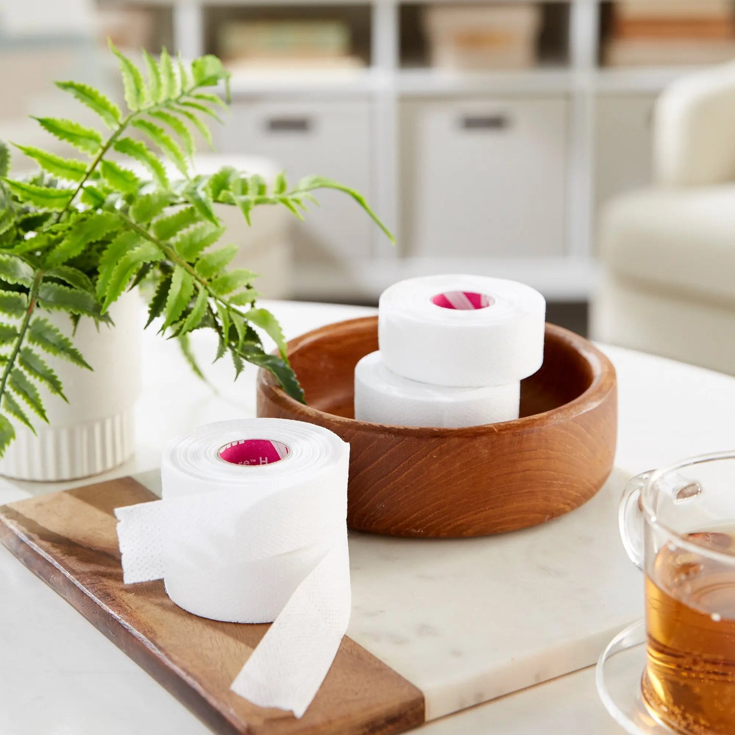 3M™ Medipore™ H Cloth Medical Tape, 1 Inch x 10 Yard, White 3M™ Medipore™ H