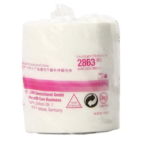 3M™ Medipore™ H Cloth Medical Tape, 3 Inch x 10 Yard, White 3M™ Medipore™ H