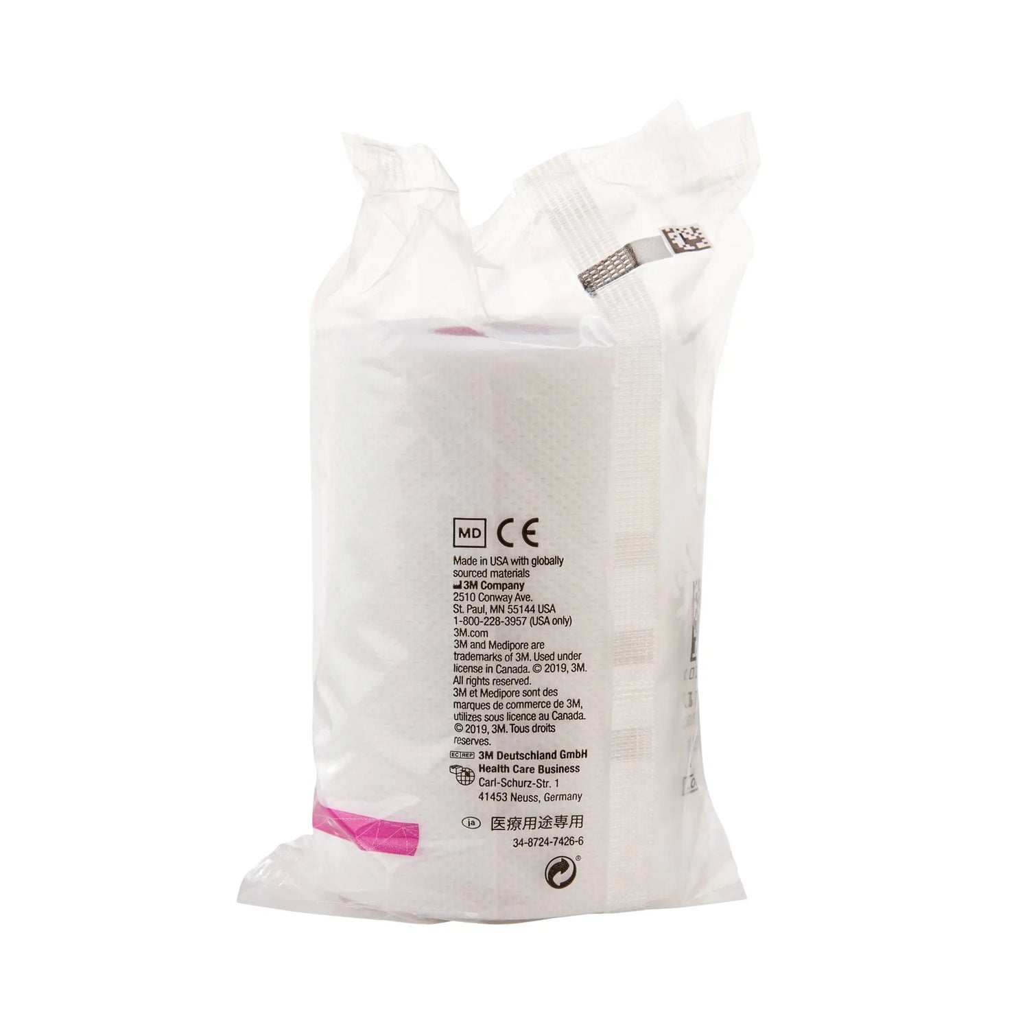 3M™ Medipore™ H Cloth Medical Tape, 4 Inch x 10 Yard, White 3M™ Medipore™ H