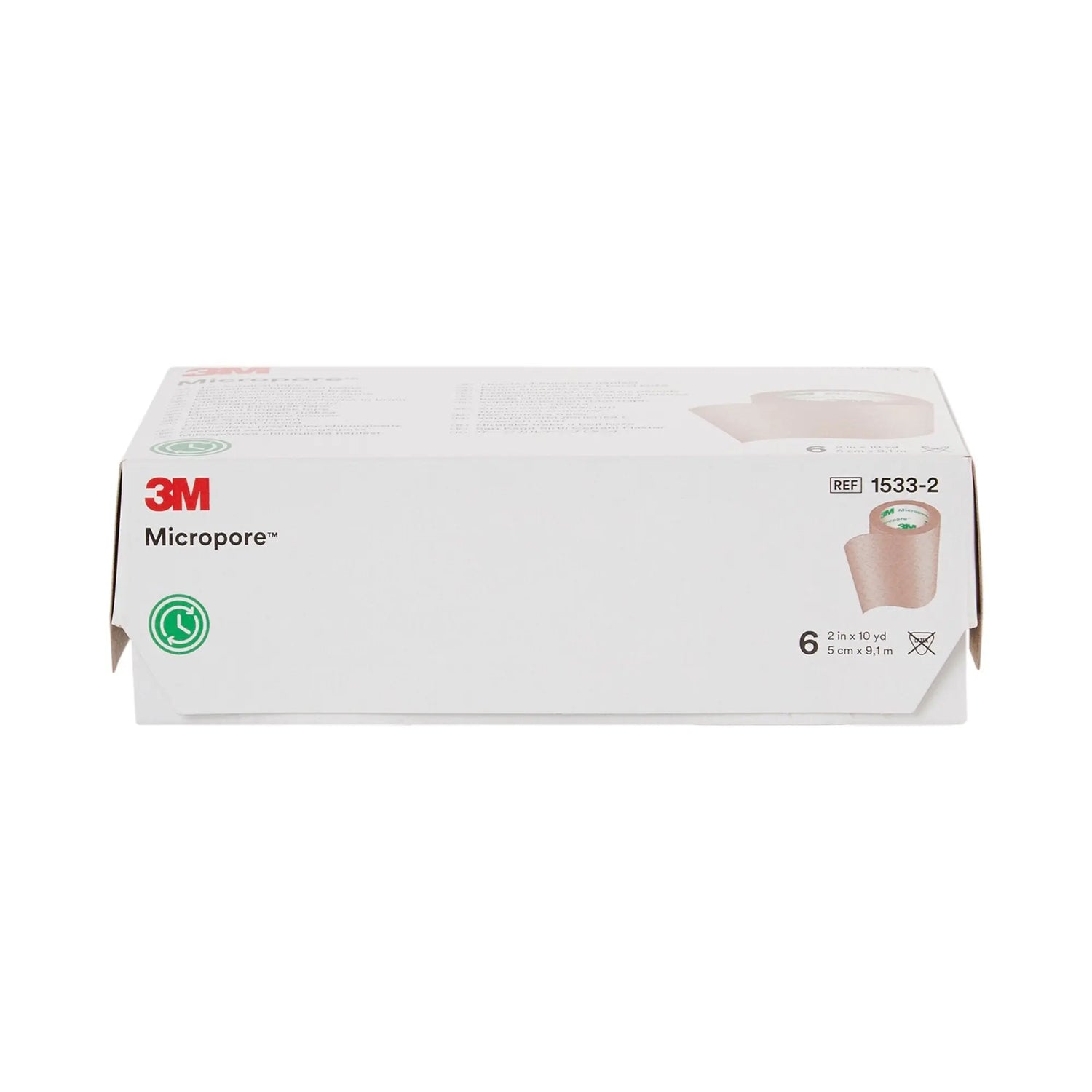 3M™ Micropore™ Paper Medical Tape, 2 Inch x 10 Yard, Tan 3M™ Micropore™