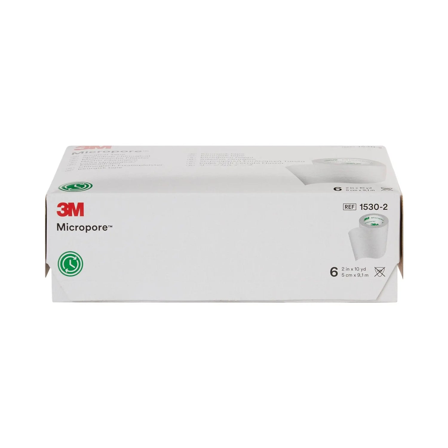 3M™ Micropore™ Paper Medical Tape, 2 Inch x 10 Yard, White 3M™ Micropore™