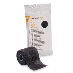 3M™ Scotchcast™ Plus Black Cast Tape, 2 Inch x 4 Yard 3M™ Scotchcast™ Plus