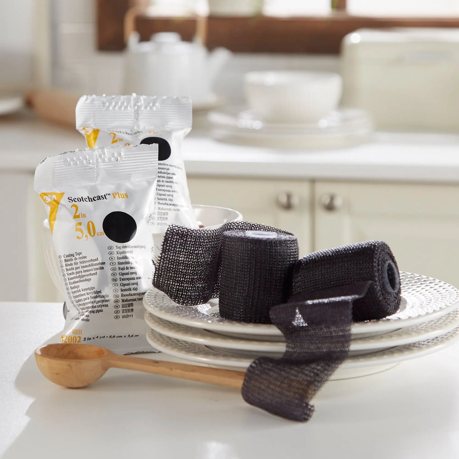 3M™ Scotchcast™ Plus Black Cast Tape, 2 Inch x 4 Yard 3M™ Scotchcast™ Plus