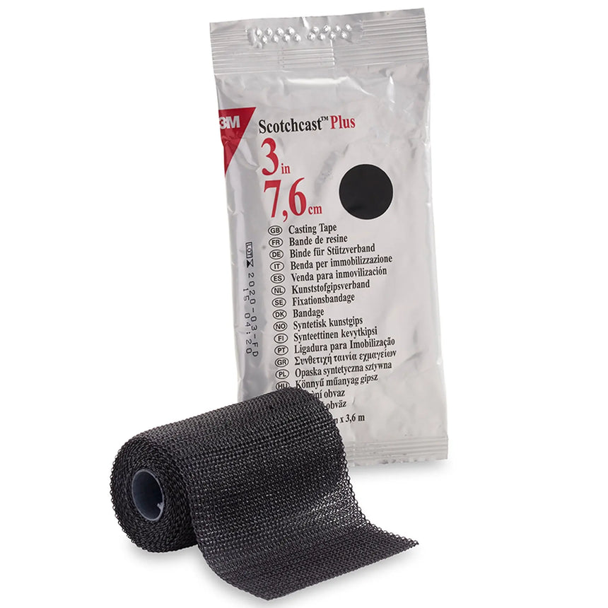 3M™ Scotchcast™ Plus Black Cast Tape, 3 Inch x 4 Yard 3M™ Scotchcast™ Plus
