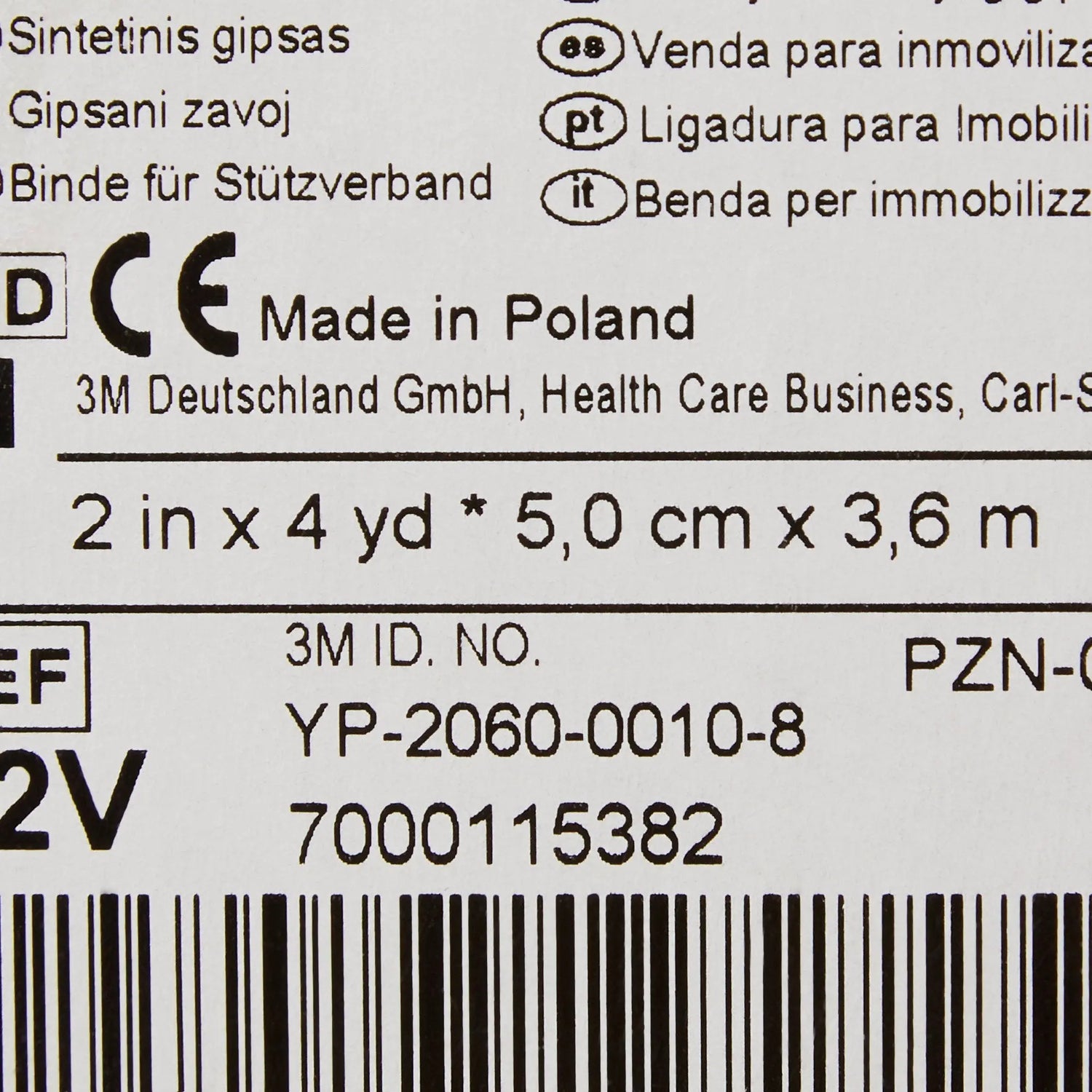 3M™ Scotchcast™ Plus Bright Green Cast Tape, 2 Inch x 4 Yard 3M™ Scotchcast™ Plus