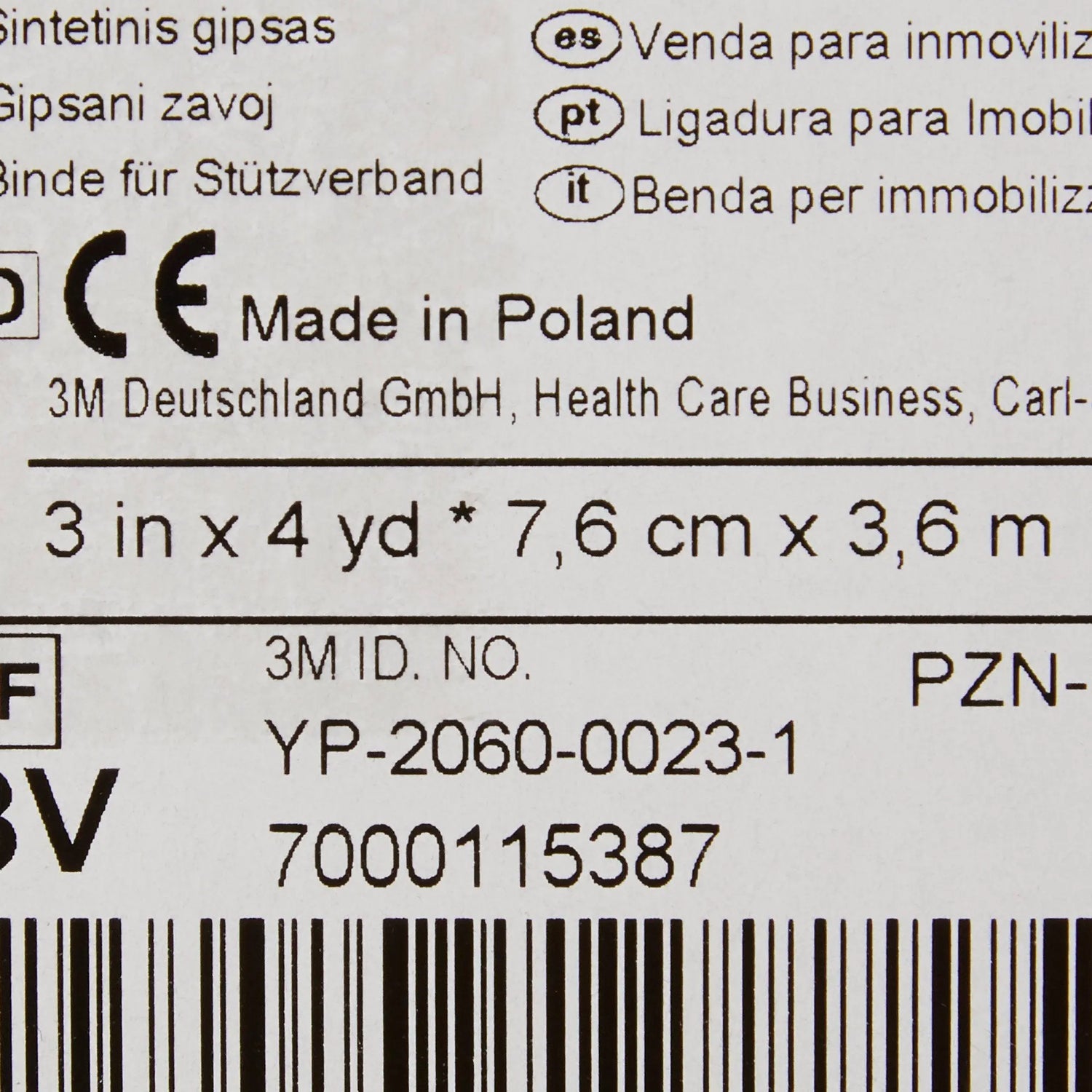 3M™ Scotchcast™ Plus Bright Green Cast Tape, 3 Inch x 4 Yard 3M™ Scotchcast™ Plus