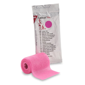 3M™ Scotchcast™ Plus Cast Tape, Bright Pink, 3 Inch x 4 Yard 3M™ Scotchcast™ Plus