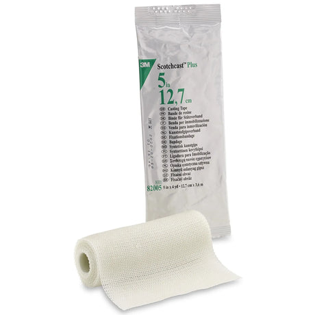 3M™ Scotchcast™ Plus Cast Tape, White, 5 Inch x 4 Yard 3M™ Scotchcast™ Plus