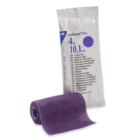 3M™ Scotchcast™ Plus Purple Cast Tape, 4 Inch x 4 Yard 3M™ Scotchcast™ Plus