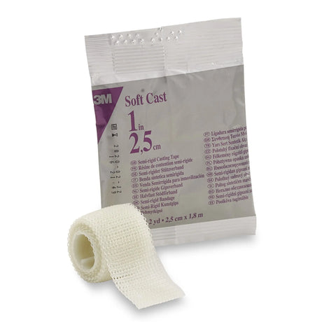 3M™ Scotchcast™ Soft Cast Tape, White, 1 Inch x 6 Foot 3M™ Scotchcast™ Soft Cast