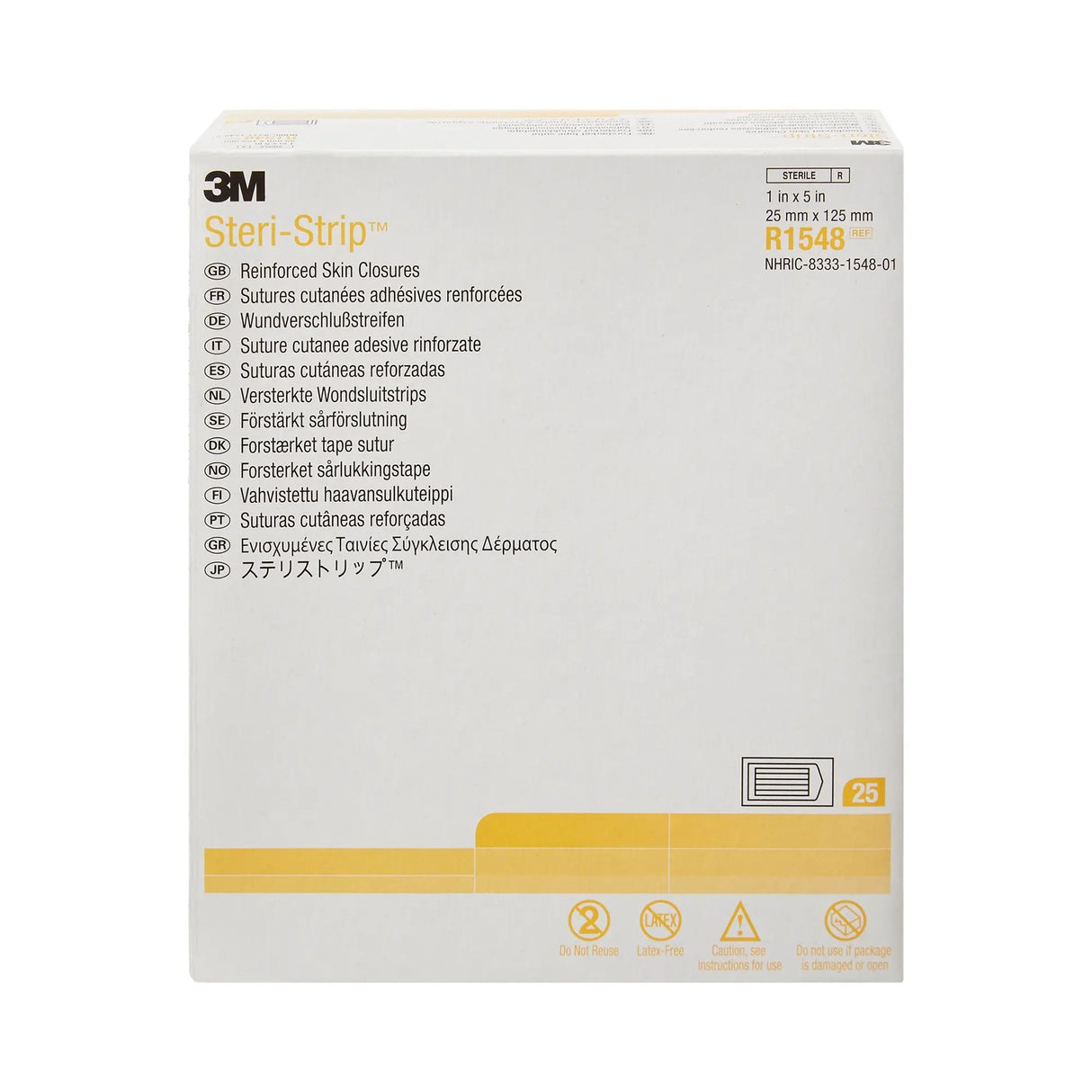 3M™ Steri-Strip™ Skin Closure Strip, 1 x 5 in. Steri-Strip™