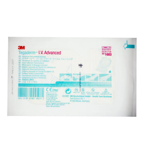 3M™ Tegaderm™ IV Advanced Securement Dressing, 2¾ x 2½ Inch 3M™ Tegaderm™
