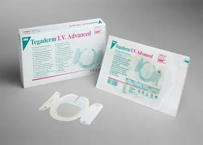 3M™ Tegaderm™ IV Advanced Securement Dressing, 3½ x 4½ Inch 3M™ Tegaderm™