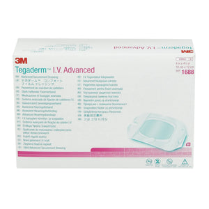 3M™ Tegaderm™ IV Advanced Securement Dressing, 4 x 4¾ Inch 3M™ Tegaderm™