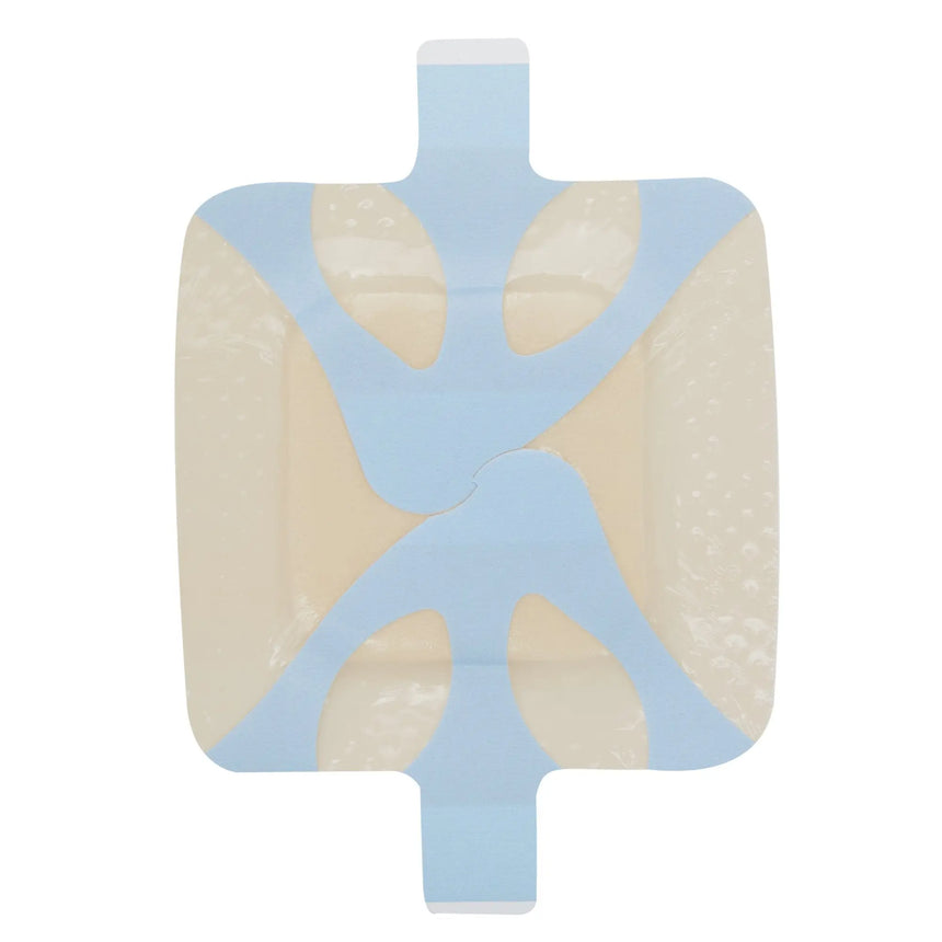 3M™ Tegaderm™ Silicone Adhesive with Border Silicone Foam Dressing, 4 x 4 Inch 3M™ Tegaderm™