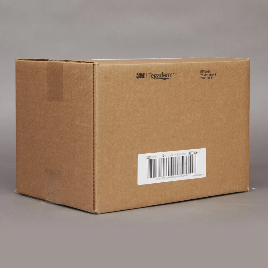 3M™ Tegaderm™ Silicone Adhesive with Border Silicone Foam Dressing, 4 x 4 Inch 3M™ Tegaderm™