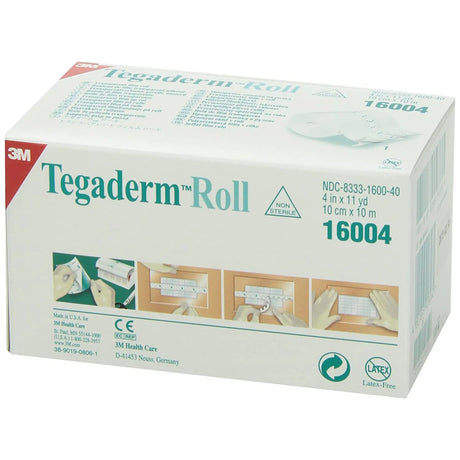 3M™ Tegaderm™ Transparent Film Dressing Roll, 4 Inch x 11 Yard 3M™ Tegaderm™