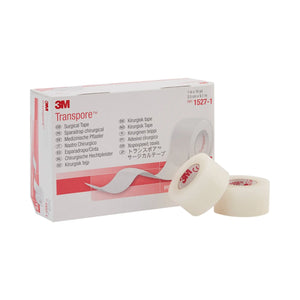 3M™ Transpore™ Plastic Medical Tape, 1 Inch x 10 Yard, Transparent 3M™ Transpore™