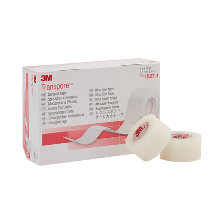 3M™ Transpore™ Plastic Medical Tape, 1 Inch x 10 Yard, Transparent 3M™ Transpore™