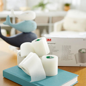 3M™ Transpore™ Plastic Medical Tape, 2 Inch x 10 Yard, Transparent 3M™ Transpore™