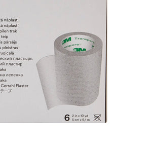3M™ Transpore™ Plastic Medical Tape, 2 Inch x 10 Yard, Transparent 3M™ Transpore™