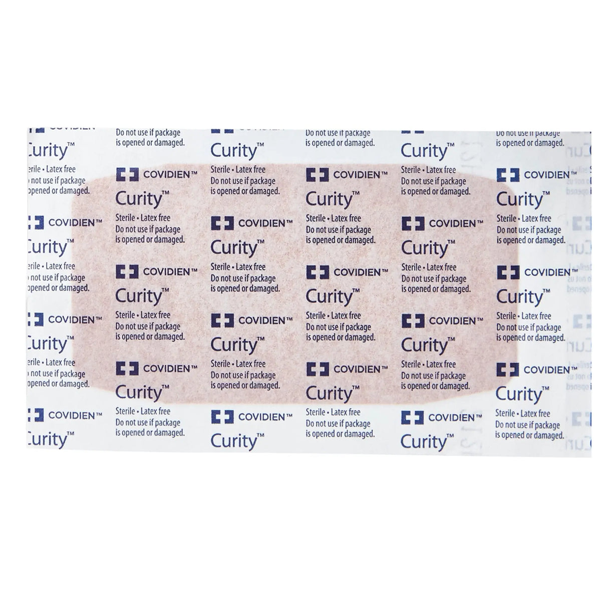 Curity™ Tan Adhesive Strip, 2 x 3-1/4 Inch - getMovility