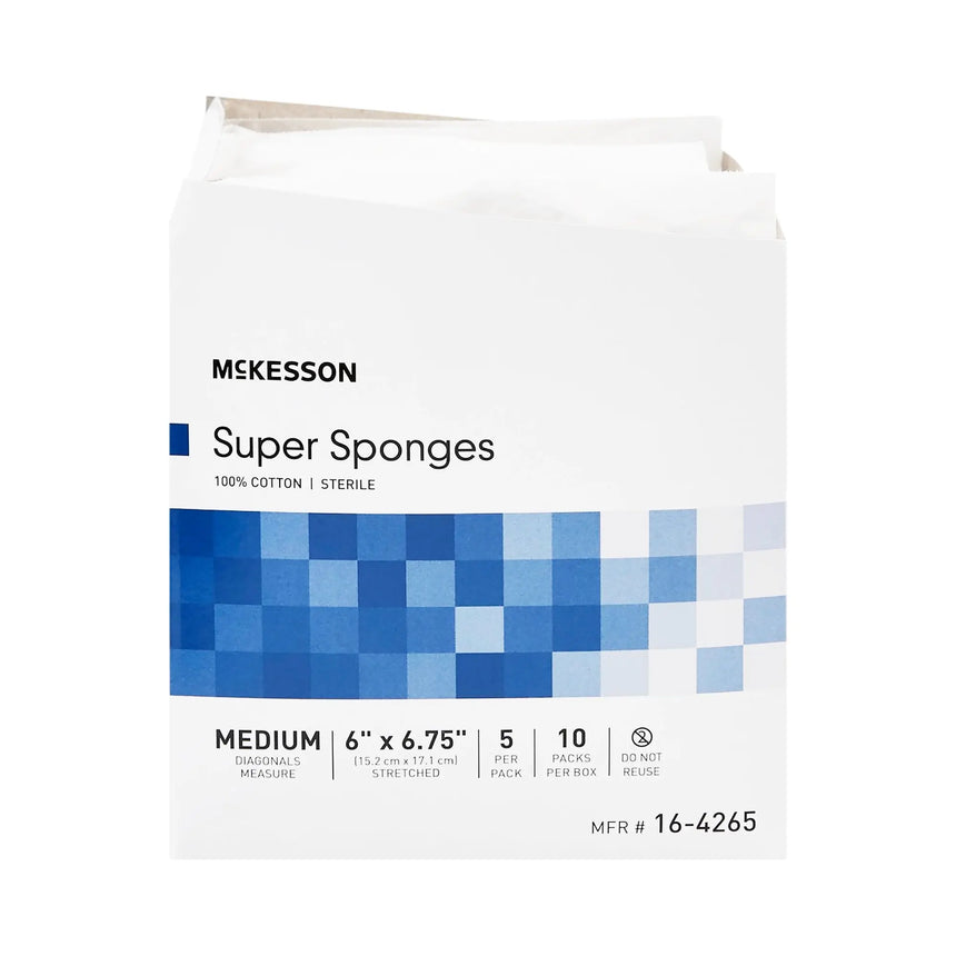 McKesson Sterile Fluff Dressing, 6 x 6-3/4 Inch McKesson