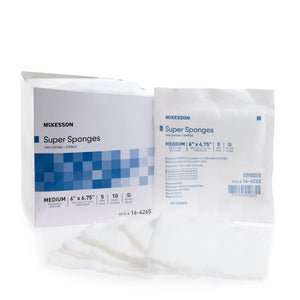 McKesson Sterile Fluff Dressing, 6 x 6-3/4 Inch McKesson