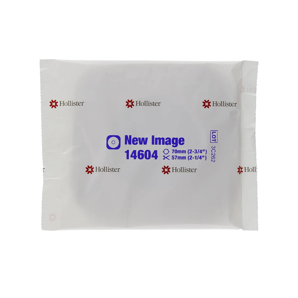 Ostomy Barrier New Image™ Flextend™ Trim to Fit, Extended Wear Adhesive Tape 70 mm Flange Blue Code System Hydrocolloid Up to 2-1/4 Inch Opening New Image™ Flextend™