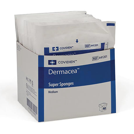 Dermacea™ Sterile USP Type VII Gauze Sponge, 6 x 6-3/4 Inch, 12-Ply Dermacea™