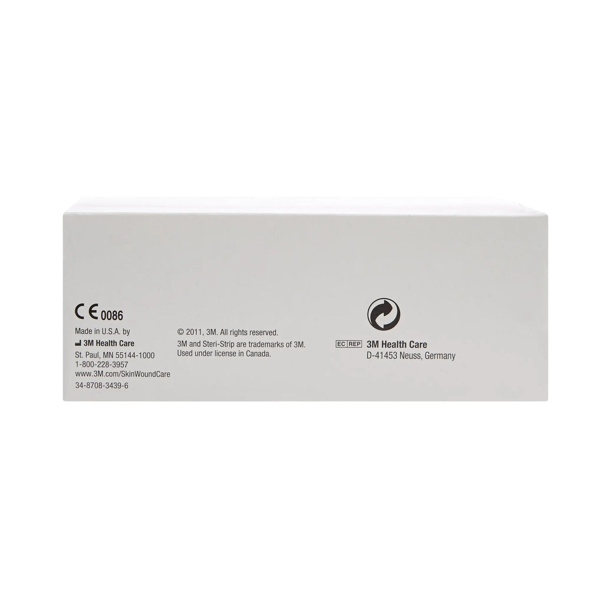 3M Steri-Strip Skin Closure Strips, Non-Woven, 1/4 inch X 3 Inch, Reinforced Strip, White Steri-Strip™