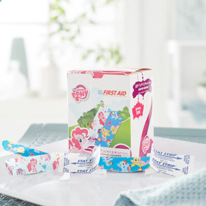 American® White Cross Stat Strip® Kid Design (My Little Pony) Adhesive Strip, 3/4 x 3 Inch - getMovility