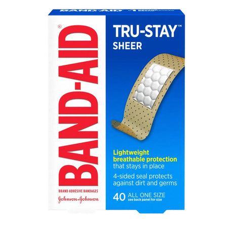Band-Aid® Tru-Stay™ Adhesive Strip, 3/4 x 3 Inch Band-Aid® TRU-STAY™
