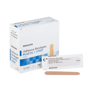 McKesson Adhesive Strip, 3/4 x 3 Inch - getMovility
