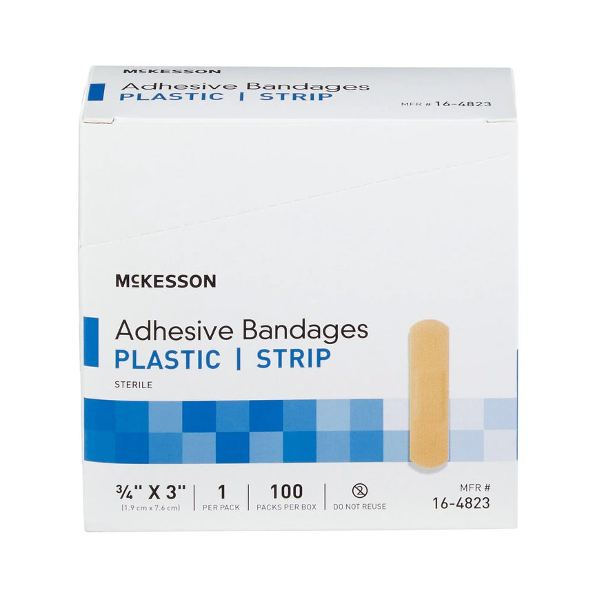 McKesson Adhesive Strip, 3/4 x 3 Inch - getMovility