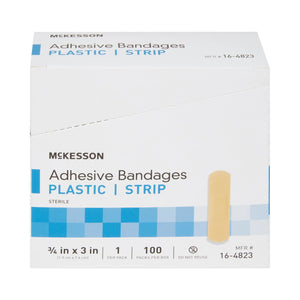 McKesson Adhesive Strip, 3/4 x 3 Inch - getMovility