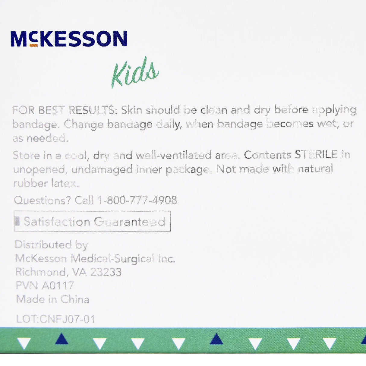 McKesson Kids™ Neon Adhesive Strip, 3/4 x 3 Inch - getMovility