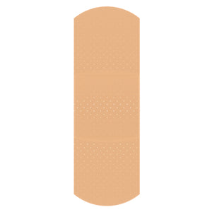 Adhesive Bandages Sheer Strips Sterile 1 x3 100/bx