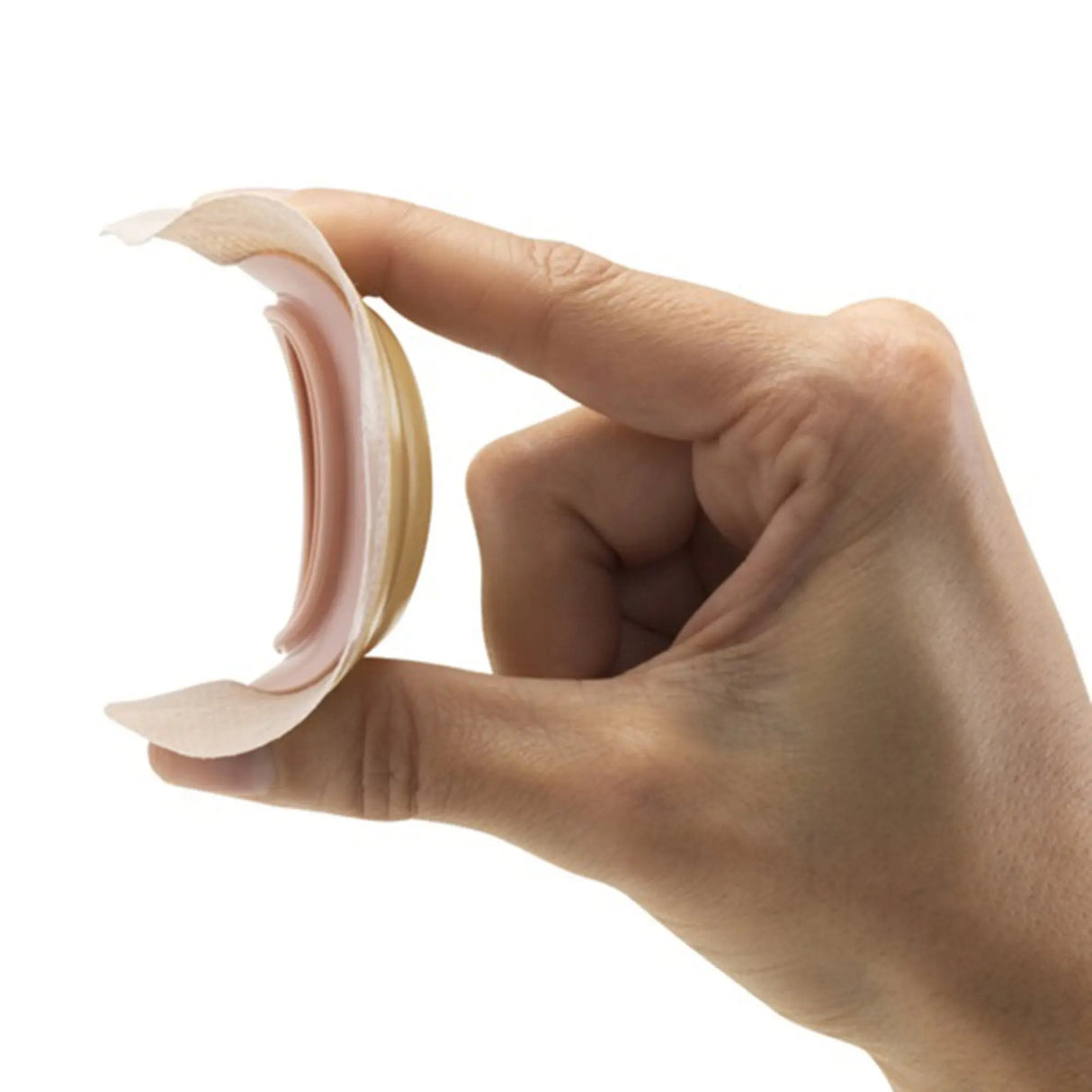 Hollister CeraPlus Skin Barrier, Soft Convex, Extended Wear Tape Borders, 2-1/4" Flange, Beige New Image™ CeraPlus™