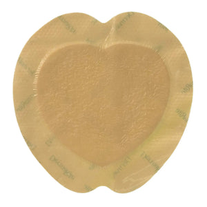 ComfortFoam™ Border Silicone Adhesive with Border Silicone Foam Dressing, 7-1/5 x 7-1/5 Inch Sacral ComfortFoam™ Border