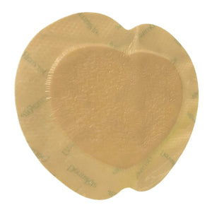 ComfortFoam™ Border Silicone Adhesive with Border Silicone Foam Dressing, 7-1/5 x 7-1/5 Inch Sacral ComfortFoam™ Border