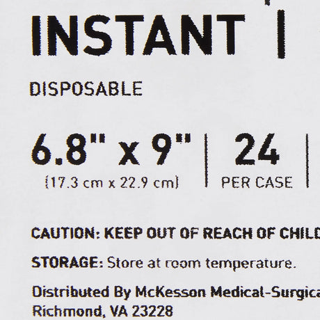 McKesson Instant Hot Pack, 6-4/5 x 9 Inch McKesson