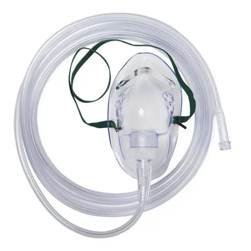 Oxygen Mask Pediatric w/7' Tubing  Medium Conc (each) Movility LLC- CM