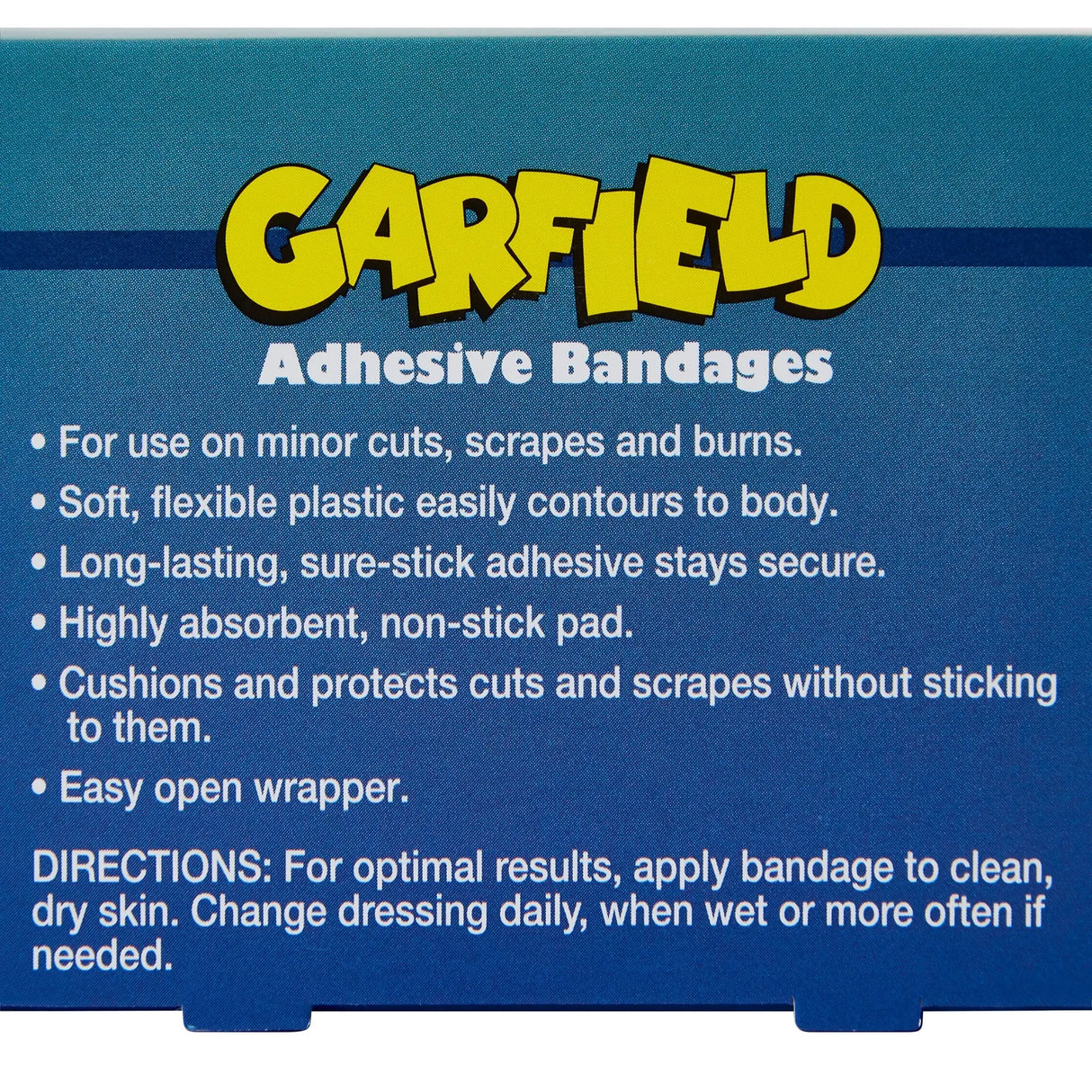 ASO Round Kid Design (Garfield) Adhesive Spot Bandage, 7/8 Inch ASO