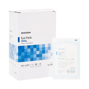 McKesson Eye Pad, 2-1/8 x 2-5/8 Inch McKesson