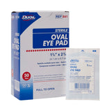 Dukal™ Small Eye Pad, 1-5/8 x 2-5/8 Inch Oval Dukal™