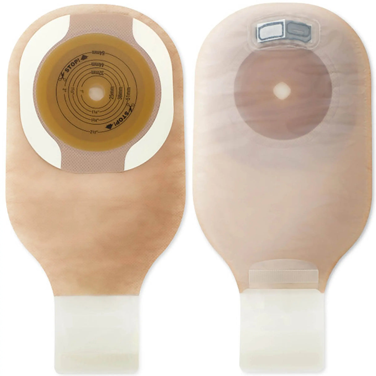 Premier™ One-Piece Drainable Ultra-Clear Filtered Ostomy Pouch, 12 Inch Length, Up to 2-1/8 Inch Stoma Premier™